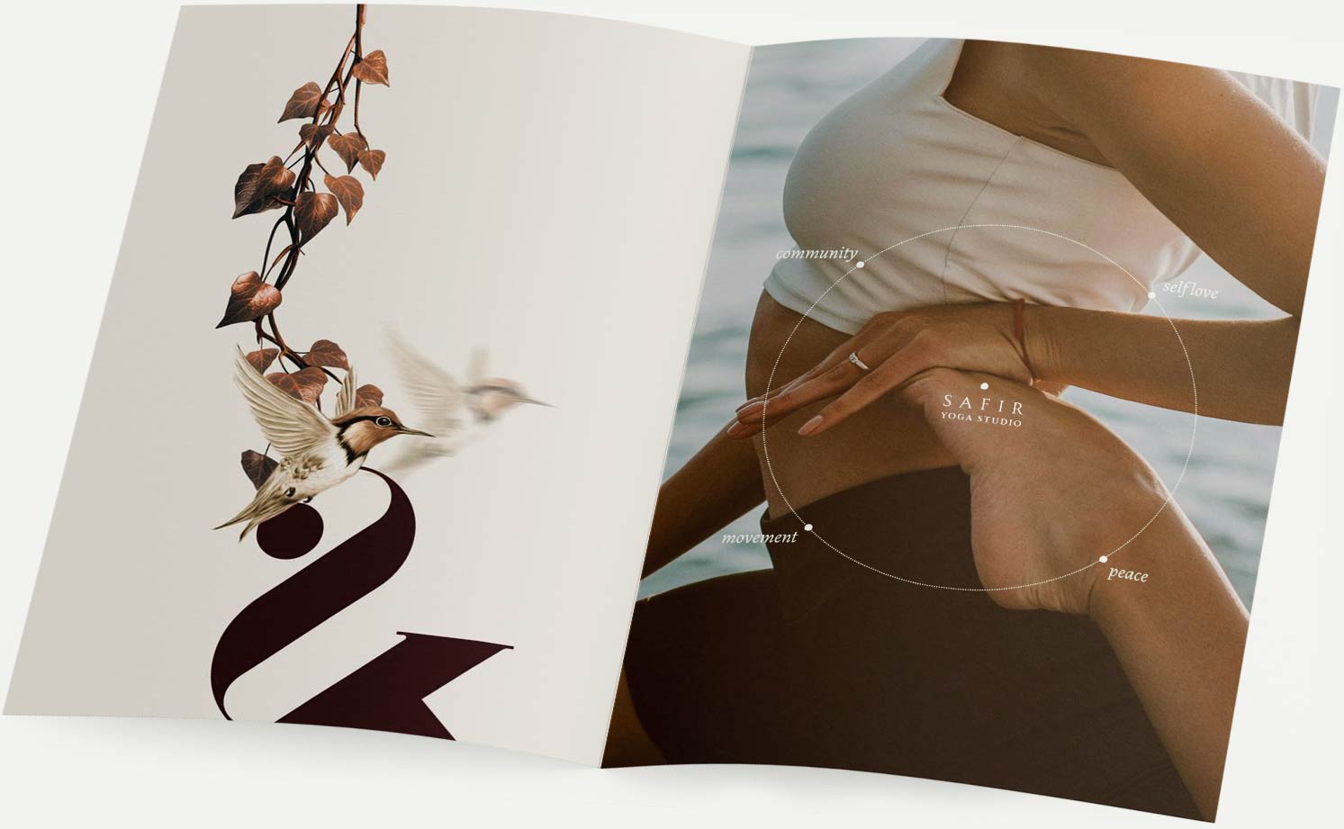 Design graphique de brochures – Antoine Masure graphiste