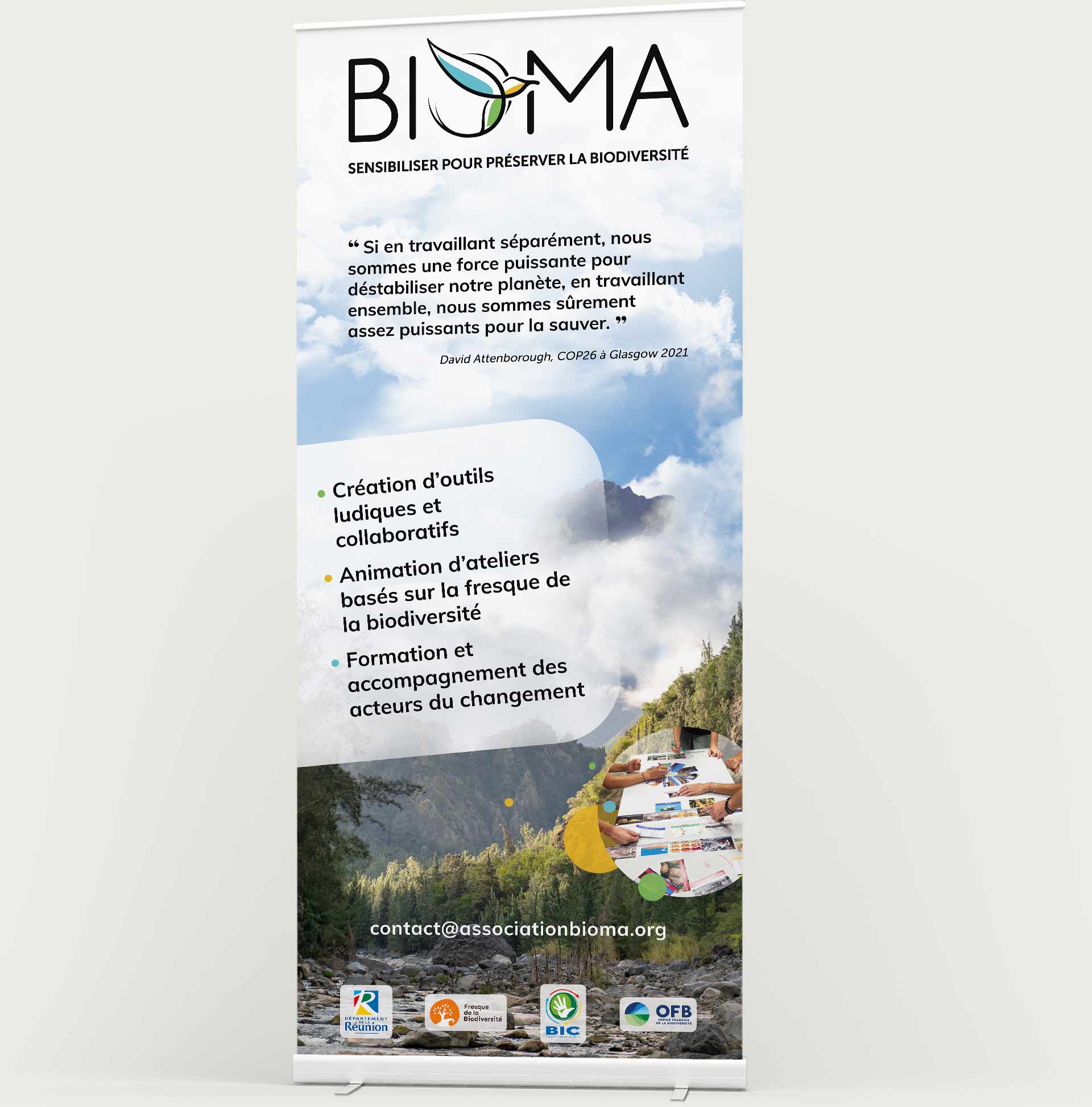 Kakemono for Bioma