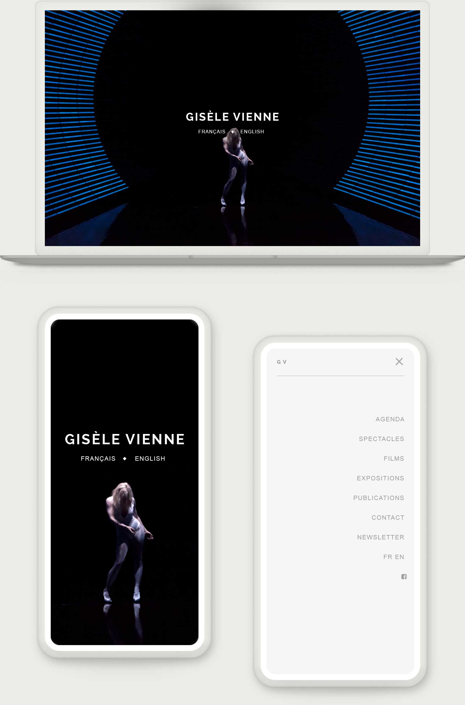 website for Gisele Vienne ❘ artist