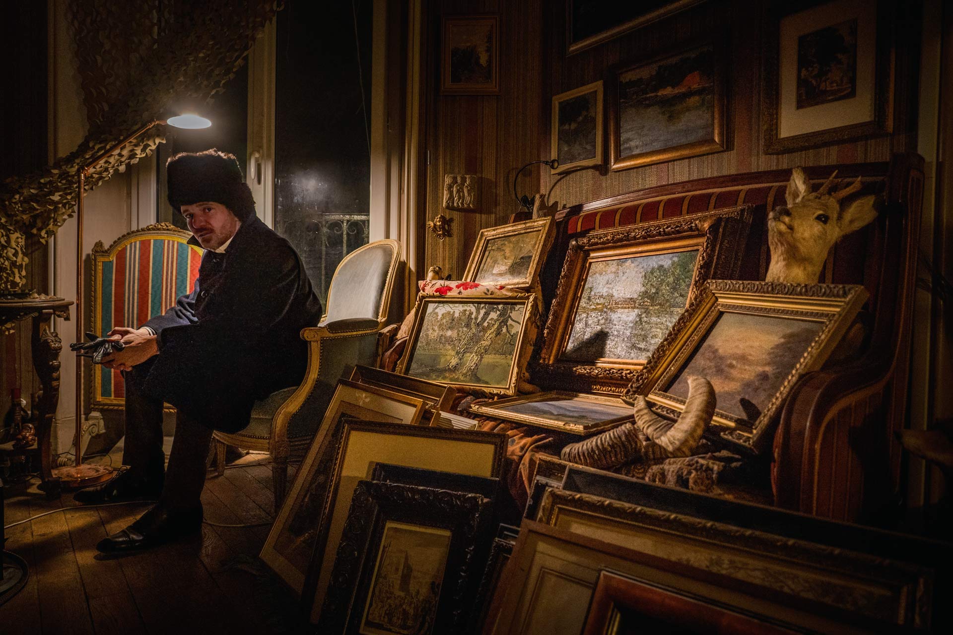 Collectionneur tableaux Grenoble – photographie lifestyle
