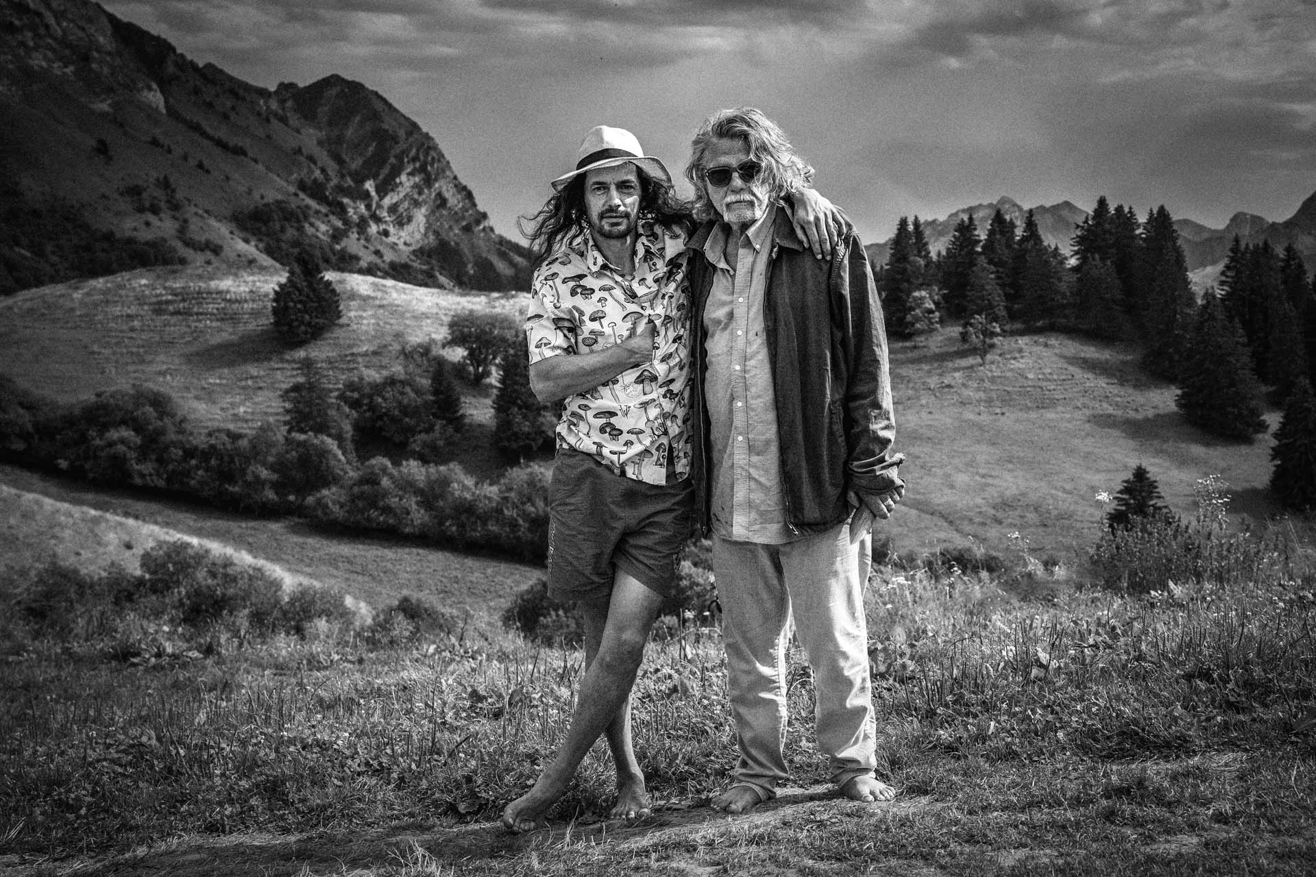 Hommes montagnes Annecy – photographie authentique